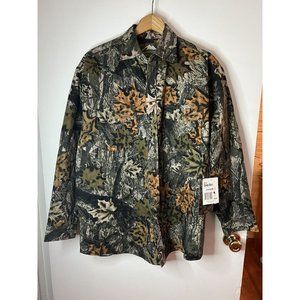 Vintage NOS Mens Long Sleeve Camp Hunting Shirt Nwt Northwest Territory Himalaya